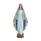 Statue of Our Lady of Miracles with sky blue cape in fibreglass 60 cm for EXTERNAL USE s1