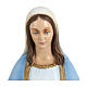 Statue of Our Lady of Miracles with sky blue cape in fibreglass 60 cm for EXTERNAL USE s2