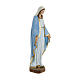 Statue of Our Lady of Miracles with sky blue cape in fibreglass 60 cm for EXTERNAL USE s4