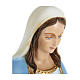 Statue of Our Lady of Miracles with sky blue cape in fibreglass 60 cm for EXTERNAL USE s5