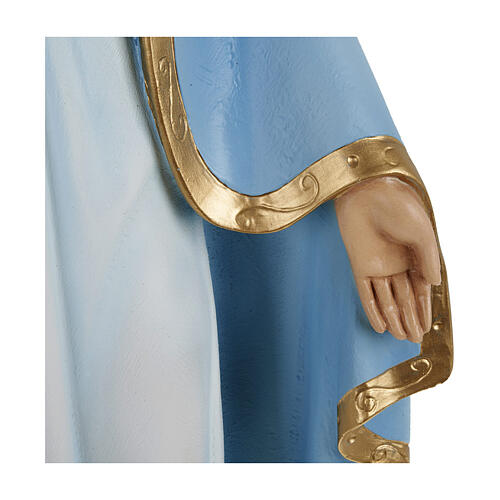 Figura Cudowna Madonna błękitny płaszcz, 60 cm, włókno szklane, NA ZEWNĄTRZ 6