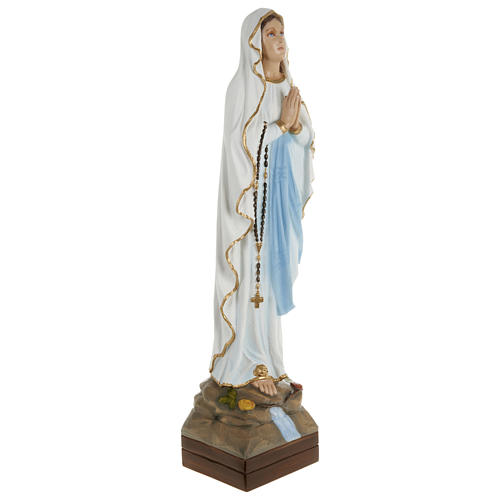 Estatua Virgen Lourdes 70 cm fiberglass PARA EXTERIOR 6