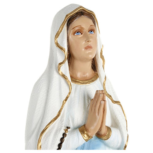 Statue Notre-Dame de Lourdes 70 cm fibre de verre POUR EXTÉRIEUR 2