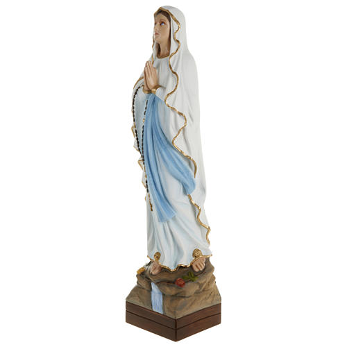 Statue Notre-Dame de Lourdes 70 cm fibre de verre POUR EXTÉRIEUR 3