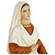 Statue of St. Bernadette in fibreglass 63 cm for EXTERNAL USE s3