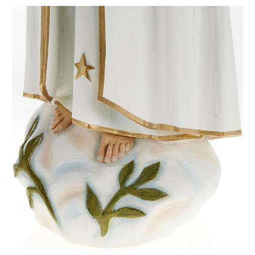 Statue of Our Lady of Fatima in fibreglass 60 cm for EXTERNAL USE 6