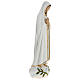 Statue of Our Lady of Fatima in fibreglass 60 cm for EXTERNAL USE s4