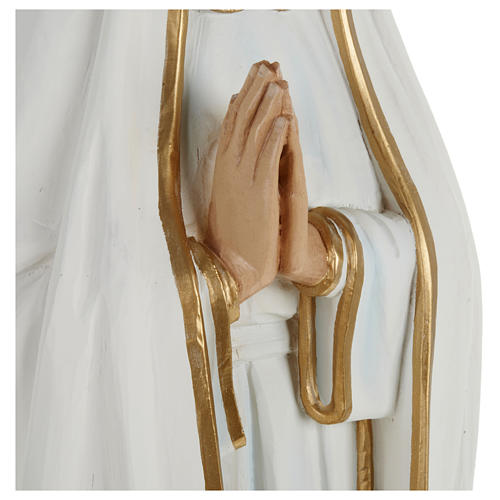 Estatua Virgen Fátima 60 cm fiberglass PARA EXTERIOR 5