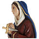 Statue of Our Lady of Sorrows with joined hands in fibreglass 80 cm for EXTERNAL USE s3