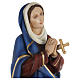 Statue of Our Lady of Sorrows with joined hands in fibreglass 80 cm for EXTERNAL USE s4