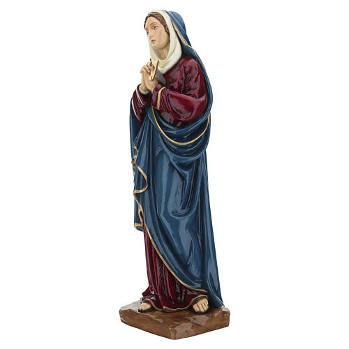 Estatua Virgen Dolorosa manos juntas 80 cm fiberglass PARA EXTERIOR 4