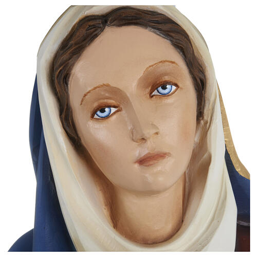 Figura Madonna Bolesna złożone dłonie, wys. 80 cm, włókno szklane, NA ZEWNĄTRZ 2