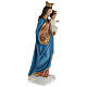 Figura Matka Boża Wspomożycielka z Dzieciątkiem, 80 cm, włókno szklane, NA ZEWNĄTRZ s8