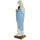 Statue of the Virgin Mary holding Baby Jesus in fibreglass 80 cm for EXTERNAL USE s7
