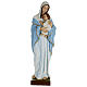 Statue Vierge avec Enfant-Jésus serré dans les bras 80 cm fibre de verre POUR EXTÉRIEUR s1