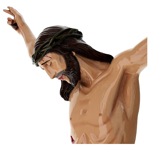 Statue Corps de Christ 80 cm fibre de verre POUR EXTÉRIEUR 4