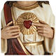 Statue Heiligstes Herz Jesus 80cm Fiberglas AUSSENGEBRAUCH s4