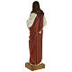 Statua Sacro cuore di Gesù vetroresina 80 cm PER ESTERNO s6