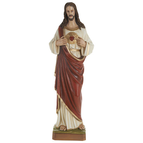 Figura Święte Serce Chrystusa, włókno szklane, 80 cm, NA ZEWNĄTRZ 1