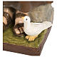 Statue of St. Francis with doves in fibreglass 100 cm for EXTERNAL USE s4