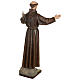 Figura Święty Franciszek z gołębiami, włókno szkalne, 100 cm, NA ZEWNĄTRZ s11