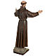 Saint Francis with Dove Fiberglass Statue 100 cm FOR OUTDOORS s11