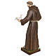 Statue of St. Francis with doves in fibreglass 80 cm for EXTERNAL USE s10