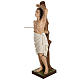 Statue of St. Sebastian in fibreglass 125 cm for EXTERNAL USE s4