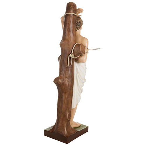 Saint Sebastian Statue in Fiberglass, 125 cm FOR OUTDOORS 12