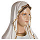 Statue of Our Lady of Lourdes in fibreglass 130 cm for EXTERNAL USE s2