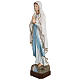 Statue of Our Lady of Lourdes in fibreglass 130 cm for EXTERNAL USE s3