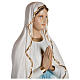 Statue of Our Lady of Lourdes in fibreglass 130 cm for EXTERNAL USE s6