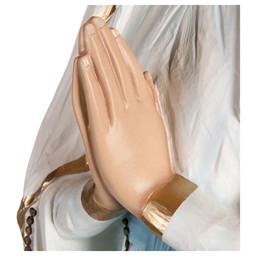 Estatua Virgen de Lourdes fibra de vidrio 130 cm PARA EXTERIOR 7
