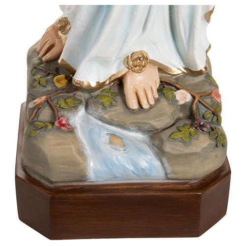 Estatua Virgen de Lourdes fibra de vidrio 130 cm PARA EXTERIOR 9
