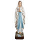 Estatua Virgen de Lourdes fibra de vidrio 130 cm PARA EXTERIOR s1