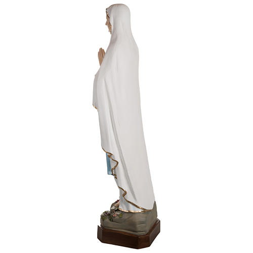 Statue Notre Dame de Lourdes fibre de verre 130 cm POUR EXTÉRIEUR 10