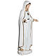 Statue of Our Lady of Fatima in fibreglass 120 cm for EXTERNAL USE s8