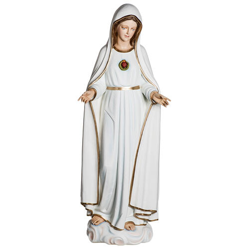 Figura Madonna z Fatimy, 120 cm, włókno szklane, NA ZEWNĄTRZ 1