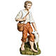 Shepherd with sheep in fibreglass 60 cm for EXTERNAL USE s1