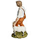 Shepherd with sheep in fibreglass 60 cm for EXTERNAL USE s7