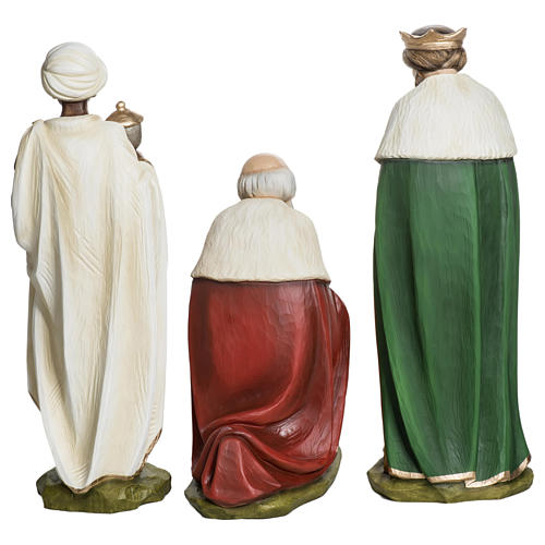 Three Wise Men in fibreglass 60 cm for EXTERNAL USE 11