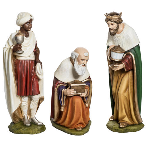 3 Wise Men Statue in Fiberglass, 60 cm FOR OUTDOORS 1