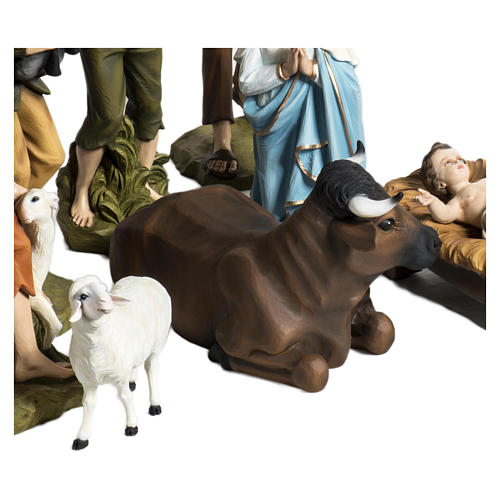 Complete Nativity Scene in fibreglass 15 statues 60 cm for EXTERNAL USE 4