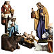 Complete Nativity Scene in Fiberglass, 60 cm, 15 pcs FOR OUTDOORS s2