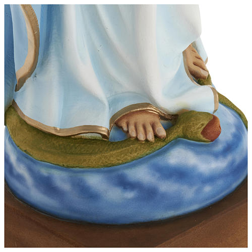 Statue of Our Lady of Miracles in fibreglass 80 cm for EXTERNAL USE 6