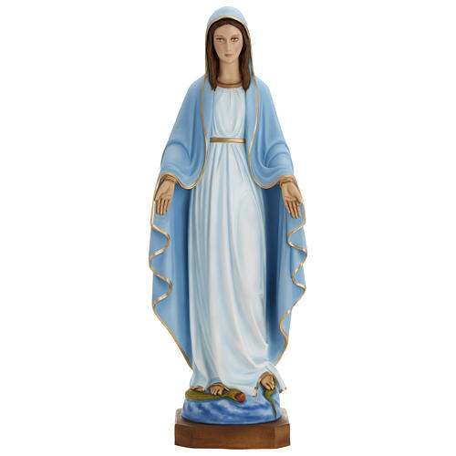 Estatua Virgen Milagrosa 80 cm fiberglass PARA EXTERIOR 1