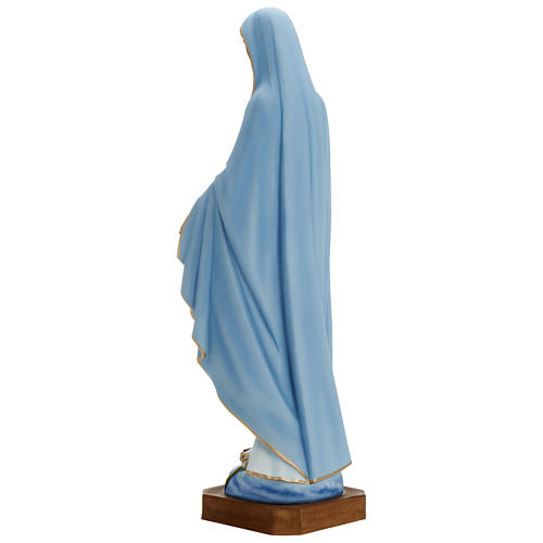 Estatua Virgen Milagrosa 80 cm fiberglass PARA EXTERIOR 7