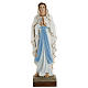 Estatua Virgen de Lourdes 85 cm de fibra de vidrio PARA EXTERIOR s1