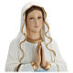 Estatua Virgen de Lourdes 85 cm de fibra de vidrio PARA EXTERIOR s2