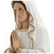 Estatua Virgen de Lourdes 85 cm de fibra de vidrio PARA EXTERIOR s4
